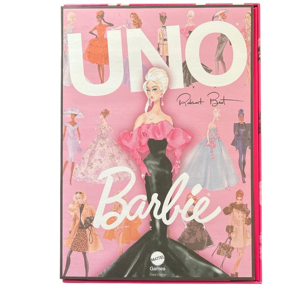 Mattel Barbie UNO Card Game Robert Best - Picture 2 of 3